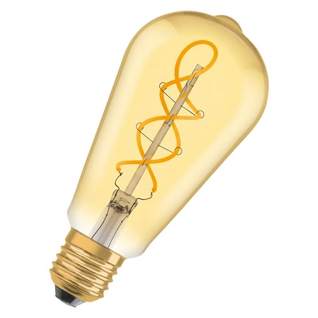 Dekorative LED-Lampe ST64 Edison E27 4W = 28W 300lm 2000K Warm 300° Vintage 1906 Osram