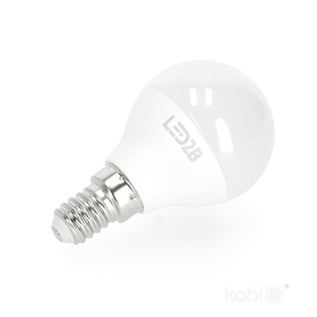 LED-Lampe E14 Ball 7W 600lm 3000K Warm 180° LED2B Kobi