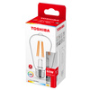 LED-Lampe E27 ST64 7W = 60W 806lm 2700K Warm Filament TOSHIBA