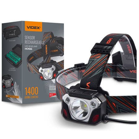 Wiederaufladbare LED-Scheinwerfer Touch Sensor 20W 1400lm 6500K H056 Very Powerful VIDEX