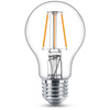Set mit 6 LED-Lampen E27 A60 4,3 W = 40 W, 470 lm, 2700 K, warmes Filament PHILIPS