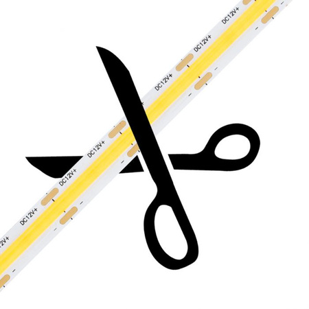 LED Streifen COB 12V 45W 2400LED NEON Pink 8mm 5m