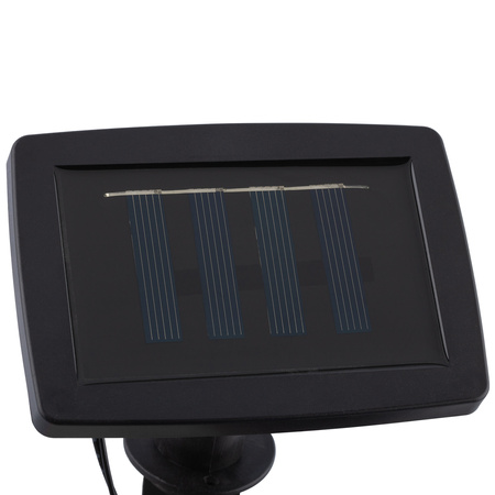 Solar Garten Girlande 20x LED Lichterkette Dekorative Kugeln 5.8m Kalt