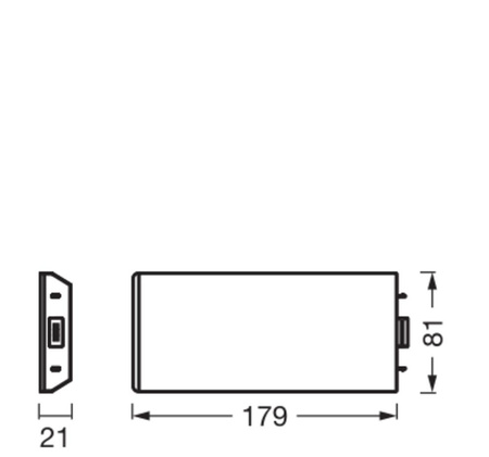 LED Unterschrank Ledvance Rahmenlos 3.85W 250lm 3000K Warm Dimmbar Weiß Unterschrank Ledvance Bewegungsmelder Lampe