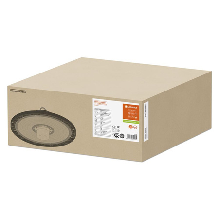 LED-Industrieleuchte 147W 22000lm 4000K Neutral mit Dämmerungssensor Schwarz IP65 IK08 High Bay Gen 4 Ledvance