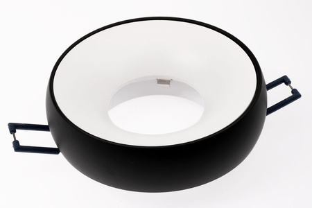 Einbaustrahler GU10, Einbauspot HALOGEN Runde Schwarz COLOSEUM LUMILED