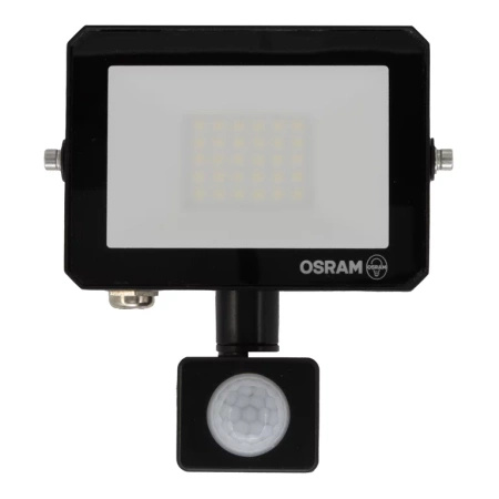 LED-Strahler Halogen-Außenstrahler 20W 4000K 1800lm IP65 mit Bewegungs- und Dämmerungssensor FLOODLIGHT LUX OSRAM