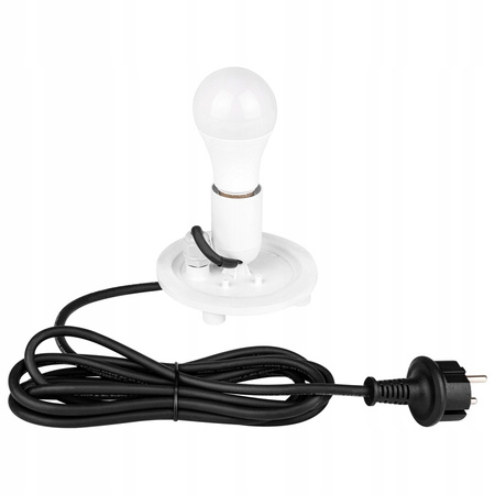 Gartenlampe mit Nieten für den Außenbereich E27 weiße Lichtkugel 35 cm 230 V