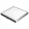 Deckenaufbauleuchte LED Panel 18W 4000K Silber Solen IP44 Quadratisch