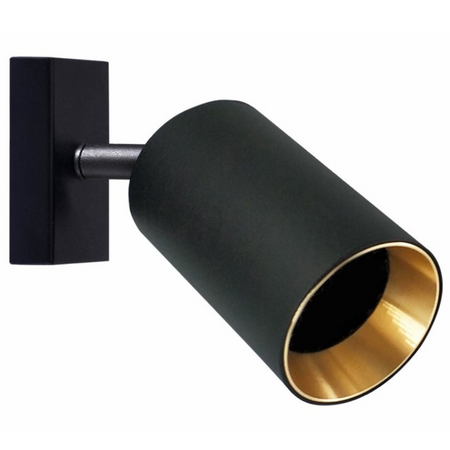 Wandleuchte Reflektor Wand- und Deckenleuchte LED 1 xGU10 MARIBEL Schwarz GOLDLUX (Polux)