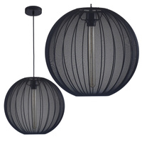 Decke Hängelampe E27 Schwarz JAPANDI Sanico Goldlux