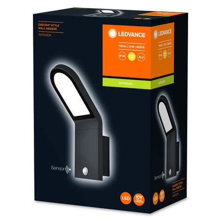 Wandleuchte Fassadenwandleuchte 12W Endura Style WALL DG LEDVANCE Bewegungsmelder