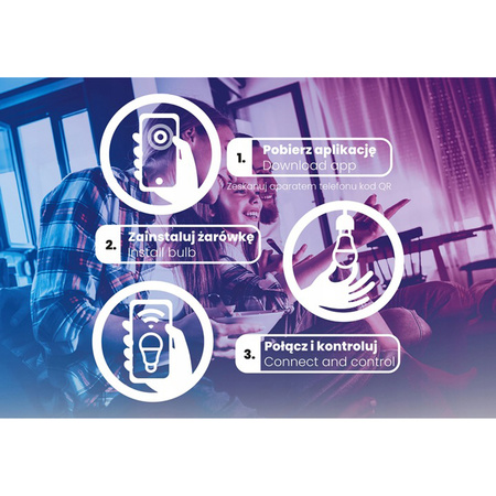 Lampen E27, Glühbirne A70 15W = 100W 1500lm CCT RGB Dimmbar Intelligent TUYA WiFi SMART SAYO LUMILED