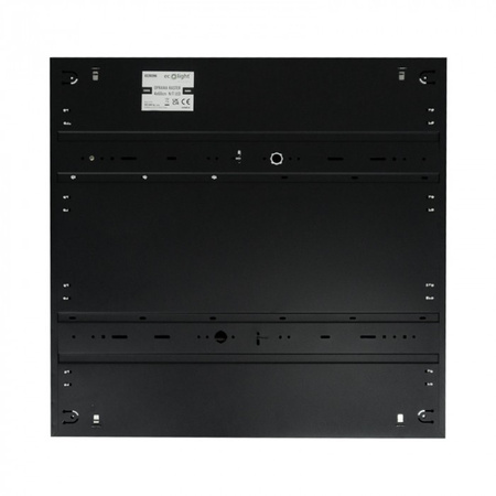 Aufbauleuchte Raster LED 4 x T8 60 cm G13 Schwarz