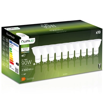 10x LED Lampen GU10, Glühbirne 10W = 90W 900lm 120° 4000K neutral LUMILED