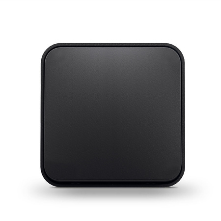 Lichtschalter 1fach 10A Aufputz Schwarz BINERA VIDEX