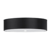 LED SKALA Deckeneinbauleuchte 5xE27 Rundleuchte 50cm Schwarz SOLLUX