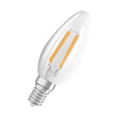 LED Lampe E14 B40 4W = 40W 470lm 2700 Warm 300° Glühfaden 3-stufig dimmbar OSRAM STAR