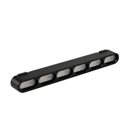 Magnetische LED-Schienenleuchte 11W 880lm 4000K Neutral CRI90 90° Schwarz VIDEX