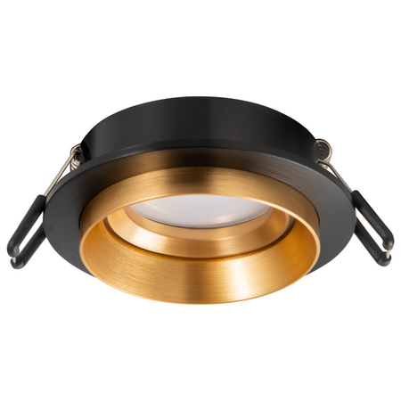 Spot MR16 Schwarzgold 12 V LIKA Sanico Goldlux Einbauleuchte