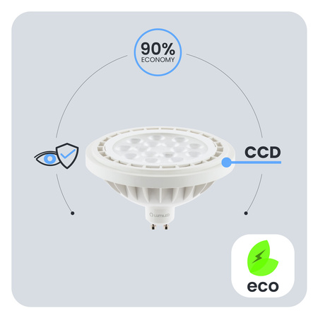 LED Lampen ES111 GU10 10W = 75W 1055lm 4000K Neutral 38° LUMILED