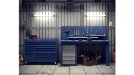 Flammenhemmende staubdichte LED-Leuchte 36W 4000K 120cm IP65 IK08 Projectline Einbau PHILIPS