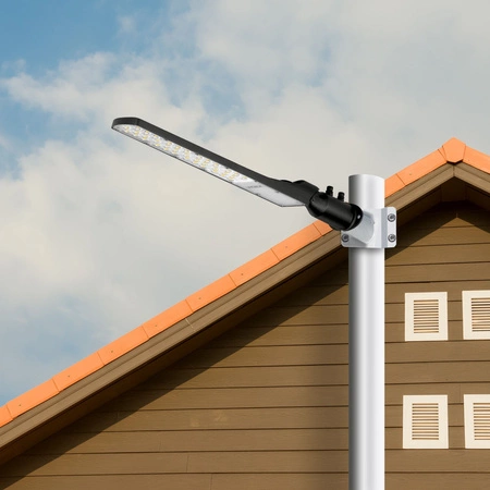 LED-Straßenlampe 100W 10000lm 5000K Neutral 130° 0,5A Schwarz VIDEX