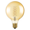 Dekorative Leuchtmittel E27 G125 7W = 48W 600lm 2200K Warm 320° Filament dimmbar OSRAM Vintage 1906