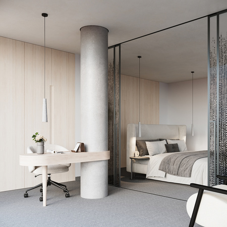 Hängelampe ELECTRA GU10 Beton Industrie SOLLUX