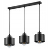 Masterled Ceiling Luminaire 3x E27 Schwarz Elza Pendelleuchte