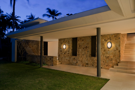 LED E27 IP65 IK06 Grau Endura Ledvance Gartenleuchte für draußen