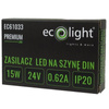 Ecolight Premium Line 15W 24V DIN-Schienen-LED-Stromversorgung