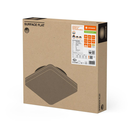 LED-Paneel Deckenleuchte 46010W 2660lm 3000K - 4000K CCT Anbau Weiß 33x33cm Fläche Ledvance