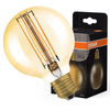 Dekorative LED-Glühbirne G80 Sphere E27 8.8W = 60W 806lm 2200K Warm 320° Filament Dimmbar Vintage 1906 Osram