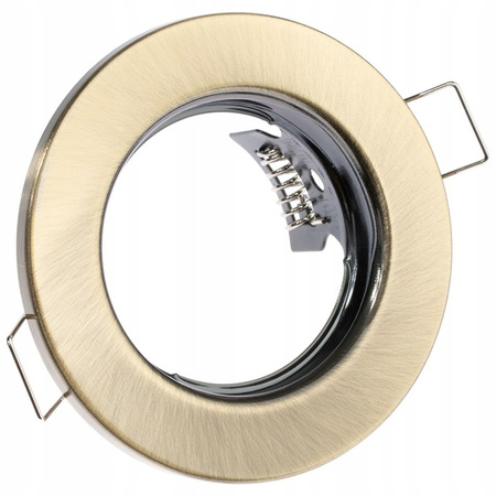 Einbaustrahler GU10, MR16 Einbauspot HALOGEN Runde Fest Antik Blech ARDALI LUMILED