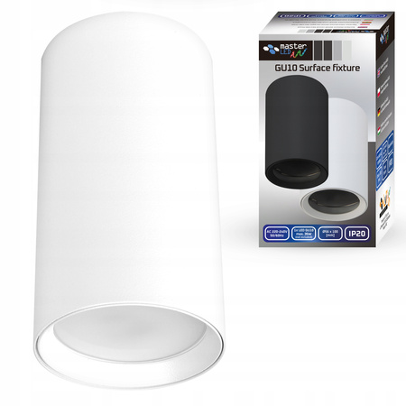 LED-Oberflächenmontage-HALOGEN-feste GU10-Deckenleuchte in Weiß