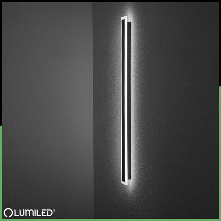 LED-Anbauleuchte OLIO Wandleuchte 30W 4000K 100cm IP65 LUMILED