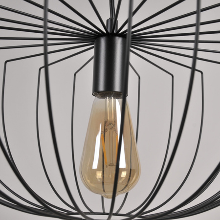 Hängelampe Hängend E27 Schwarz Jasmina Sanico Goldlux