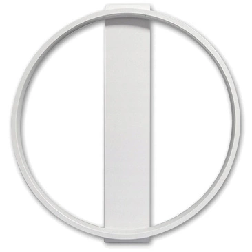 Runde Deckenleuchte PLAFON LED-Kronleuchter 33W 3000K-6500K weiß + Fernbedienung