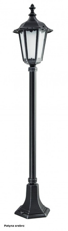 Außenstehende Gartenleuchte POST Retro Midi K 5002/2/M E27 106cm Su-Ma