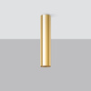 Deckenanbauleuchte LAGOS 30 Spot Tuba GU10 Gold Modern SOLLUX