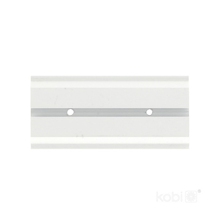 Gerader Deckenverbinder für Koline K2 Weiß Kobi