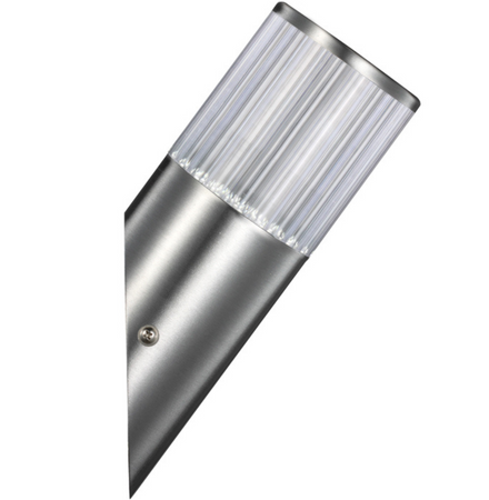 LED-Gartenwandleuchte 3,6W 6500K Kollum GOLDLUX (Polux) schräger Stahl