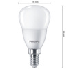 Set mit 6x LED-Kugelbirnen E14 P45 4,9W = 40W 470lm 2700K Warm PHILIPS