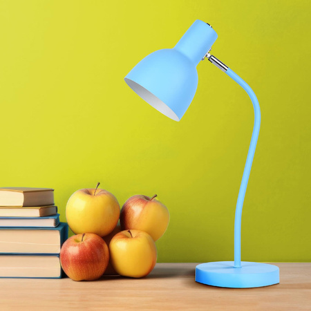 Schreibtischlampe Tisch E27 Blau Mimi Sanico Goldlux