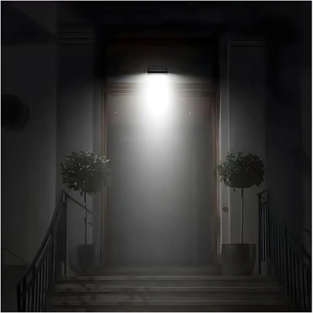 LED-Strahler, Solar-LED-Flutlicht IP44 6500K mit Bewegungs- und Dämmerungssensor CORDY LUMILED