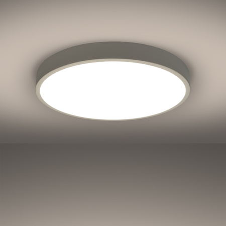 Deckenleuchte Plafond ONYX 60 LED 65W 3000K 5177lm Weiß Minimalistisch SOLLUX
