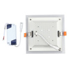 LED-Einbaupanel 6W 4000K Quadrat FLICKER FREE VT-602G V-TAC