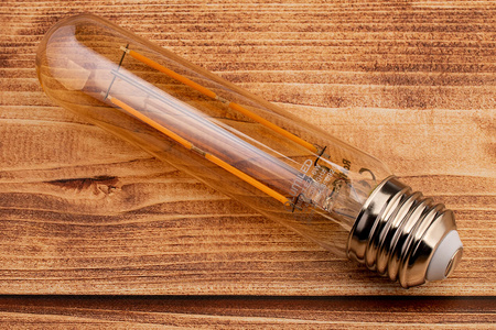 6X LED bulb E27 T30 6W = 50W 660lm 3000K Warm 360° Amber Filament LUMILED