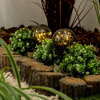 Solar-Garten-LED-Lampe zum Einstecken dekorativ IP44 3000K Kugel GLORIS LUMILED